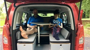 Mark and son on european road trip 16.9