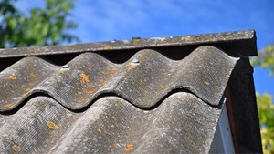 Corrugated roof