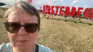 Bethan Davies at the National Eisteddfod in Wrexham