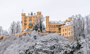 Snow covered Hohenschwangau Castle 5.3